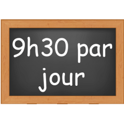 4 j semaine 9h30 de...