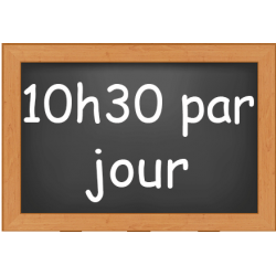 4 j semaine 10h30 de...