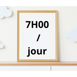 5 J / semaine : 7H de...