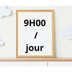 5 J / semaine : 9H de...