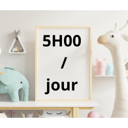 4 J / semaine : 5H de...