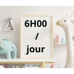 4 J / semaine : 6H de...