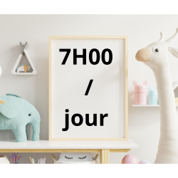 4 J / semaine : 7H de...