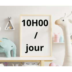 4 J / semaine : 10H de...