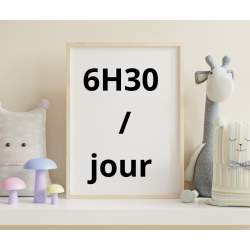 3 J / semaine : 6H30 de...