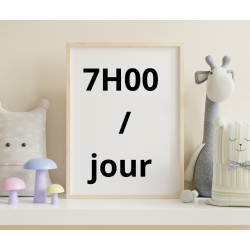 3 J / semaine : 7H de...